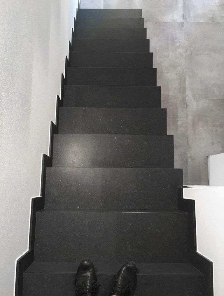 Black Granite Stairs