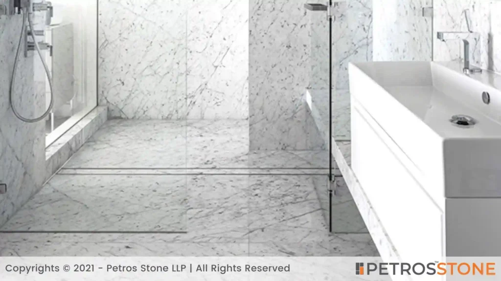 Indian White Carrara Marble mockup