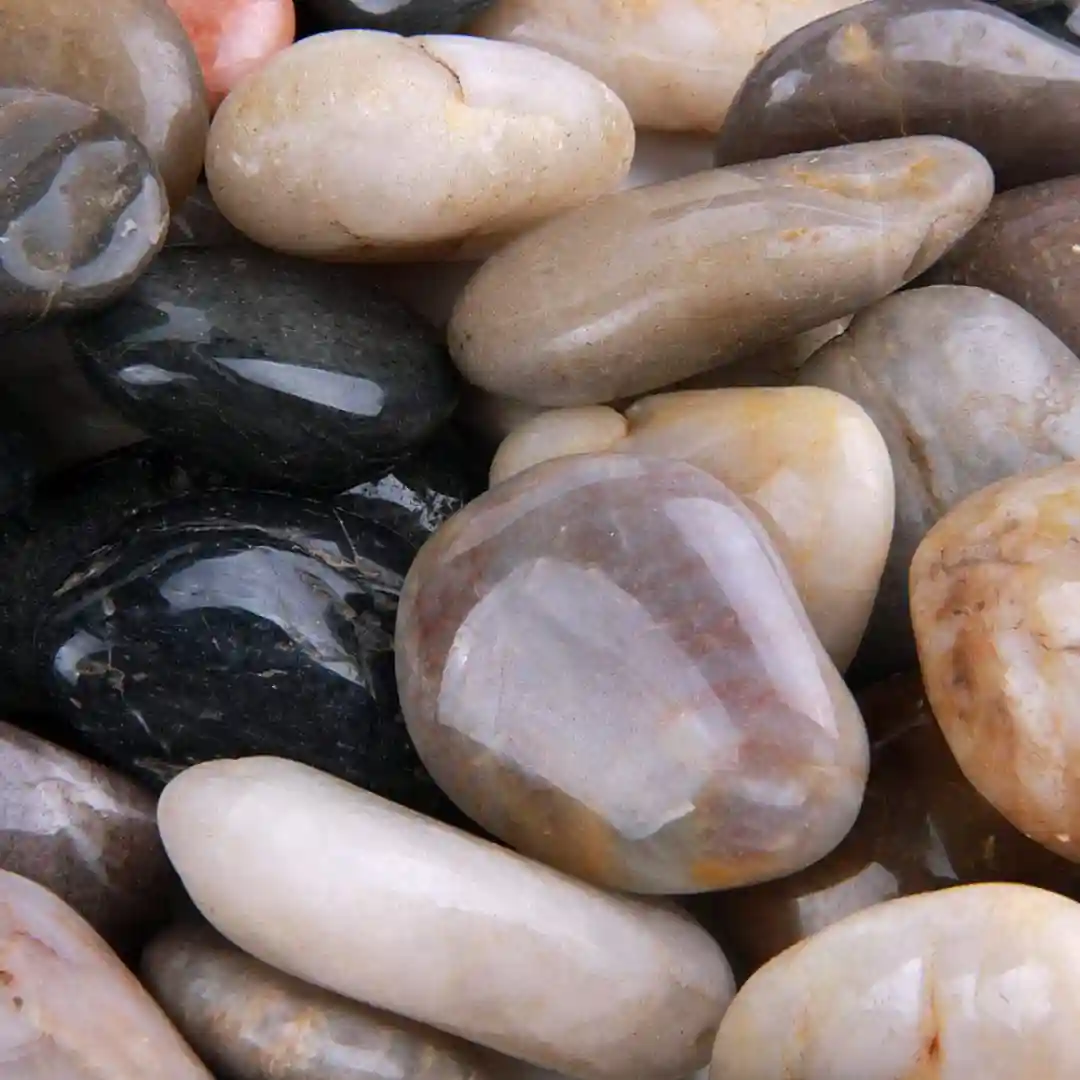 Mixed River Pebbles