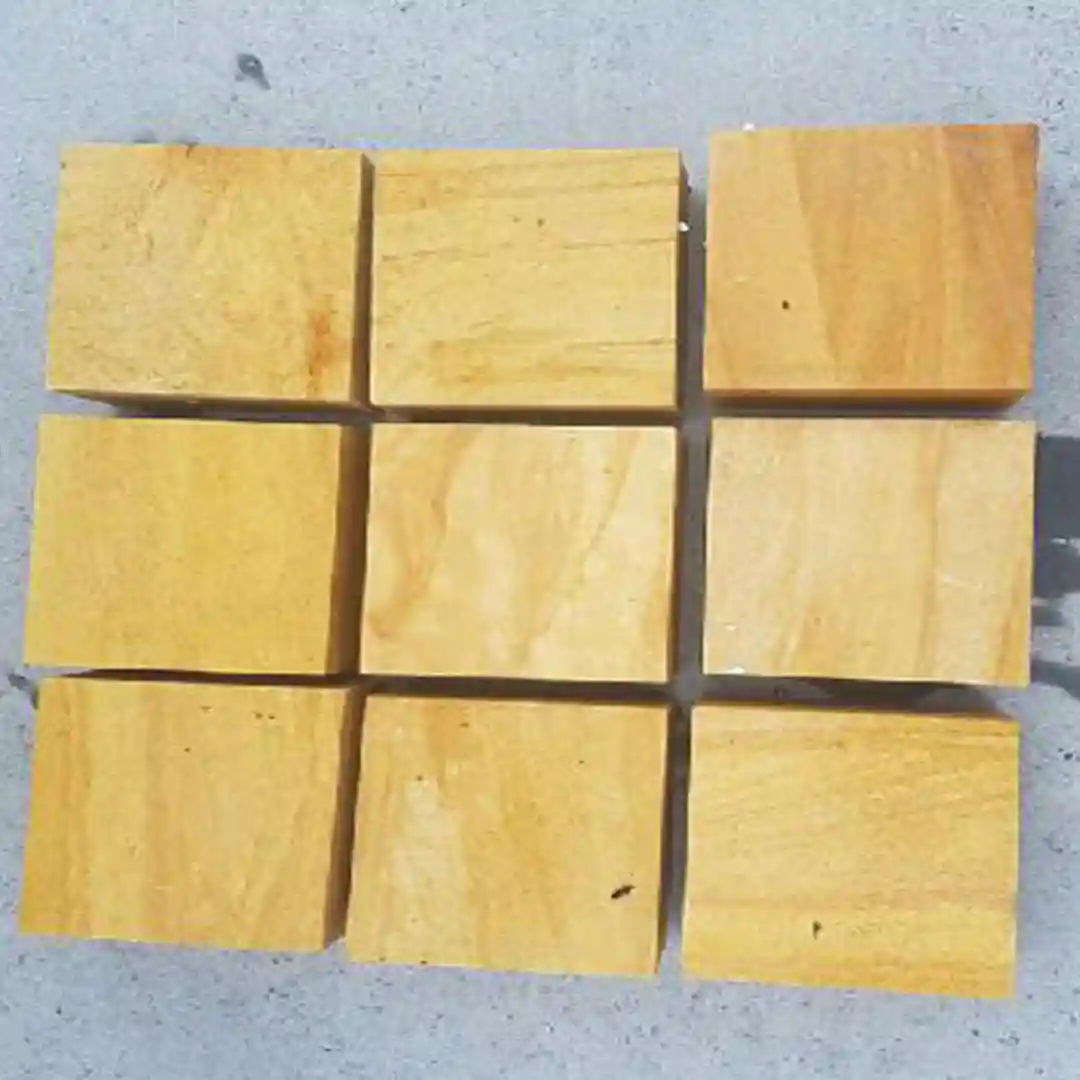 Teak Sandstone Cobbles