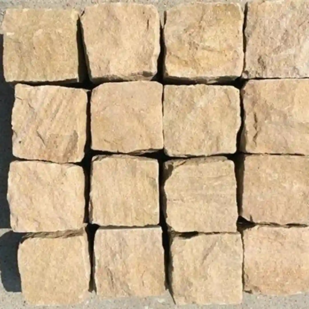 Yellow Sandstone Cobbles