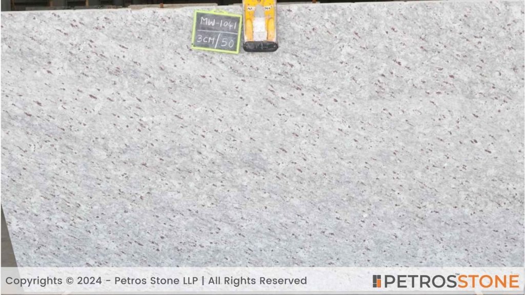 Moon White Granite Slab