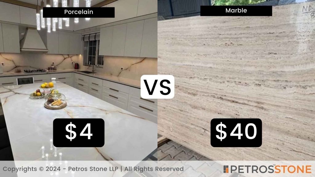 Porcelain vs. Marble