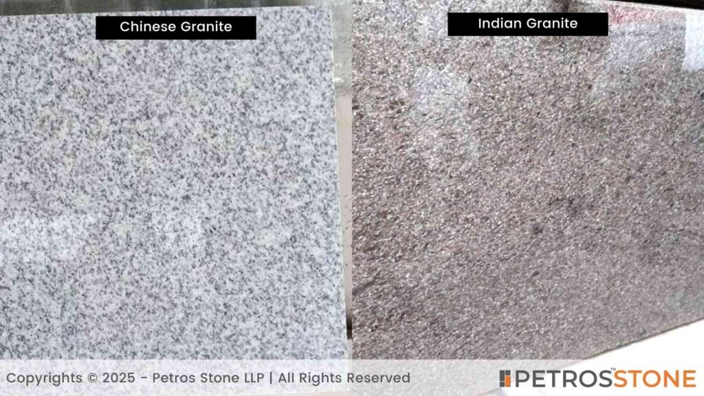 Indian Granite vs. Chinese Granite