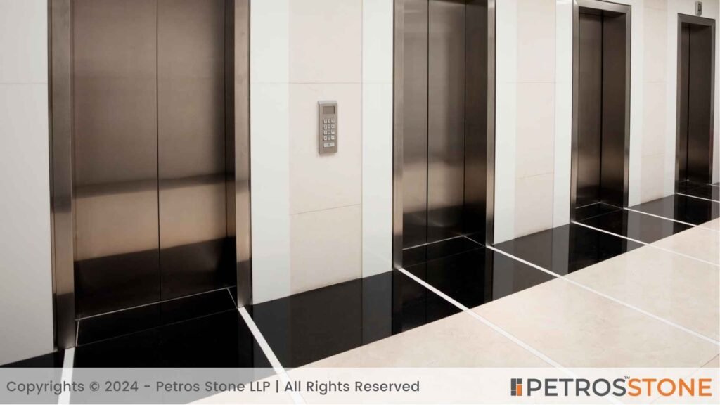 Porcelain Elevator Flooring