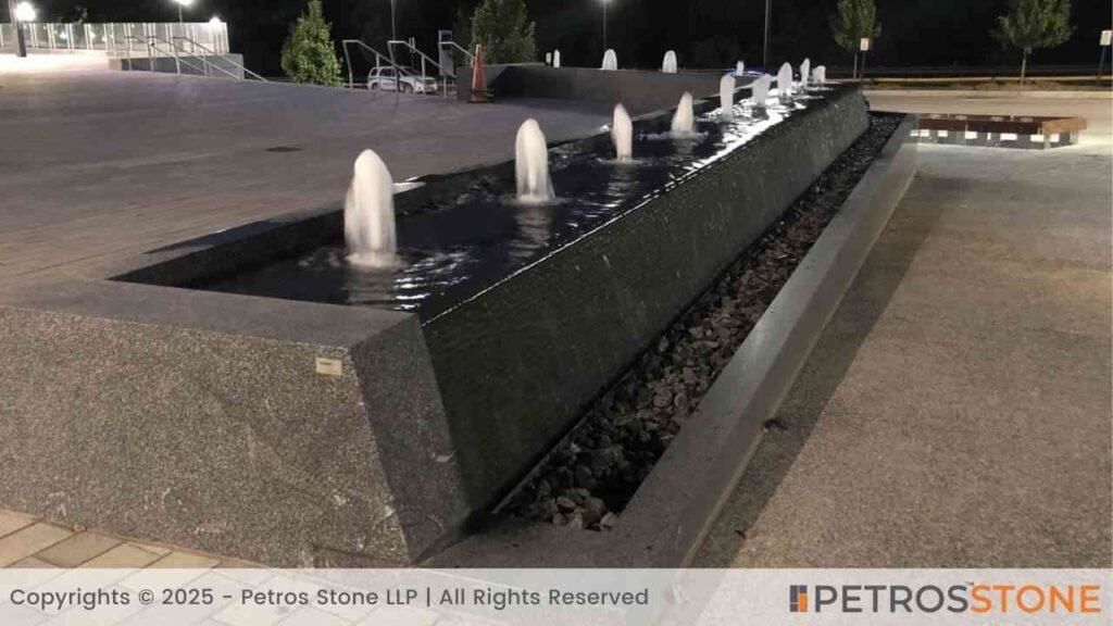 Granite water fountains
