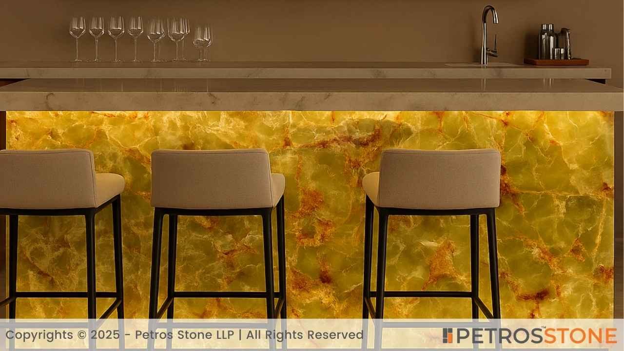 Onice Sintered Stone Bar Countertop