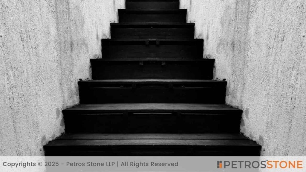 Black Granite Steps