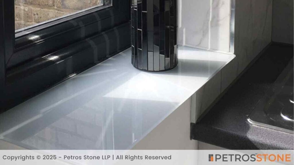 Glass Interior Window Sill