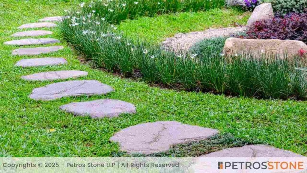 Grass Stepping Stone