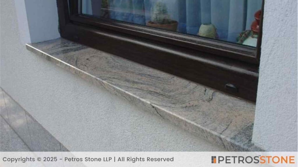 Natural stone Exterior Window Sill