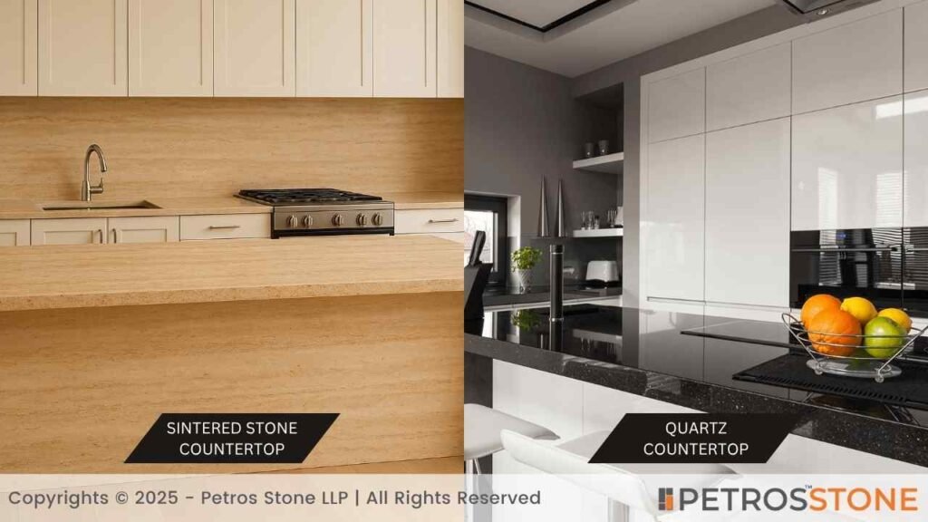 Sintered Stone Countertop vs. Quartz Countertop