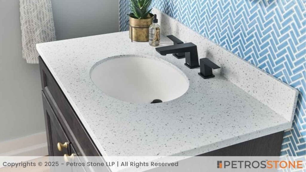 Polymer Surface Bathroom Vanity Top