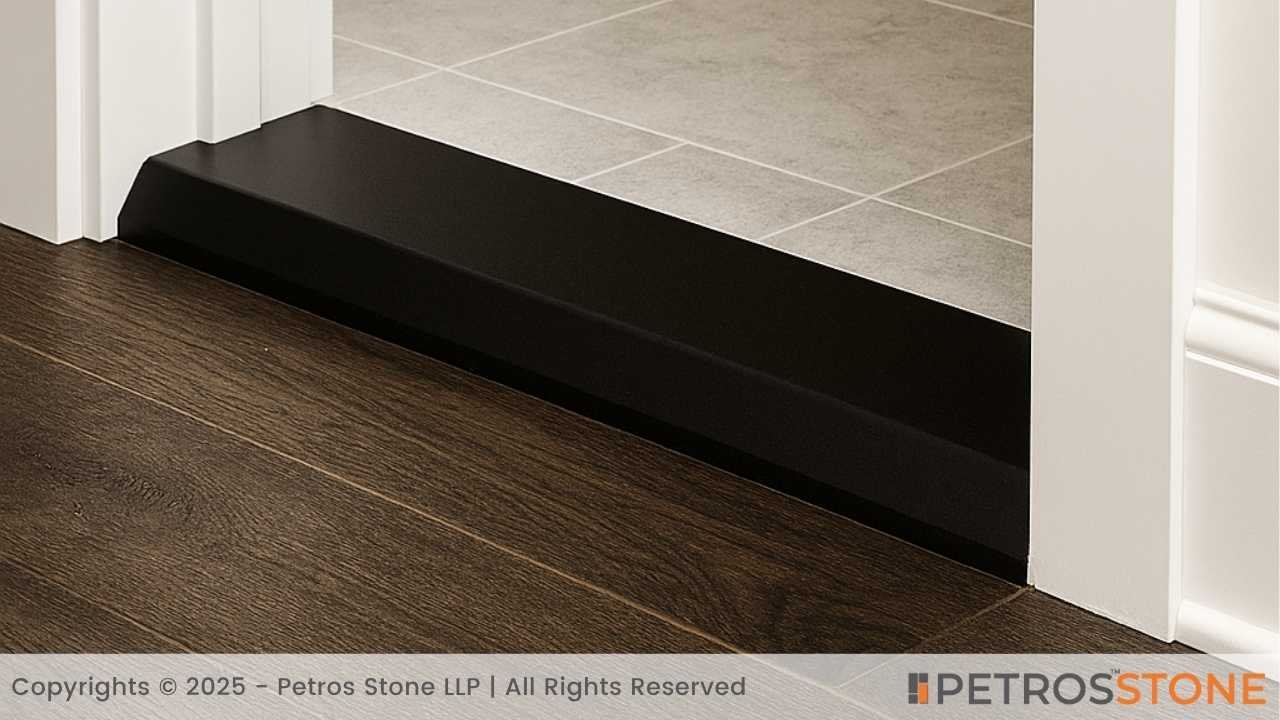 Absolute Black Granite Threshold Bathroom