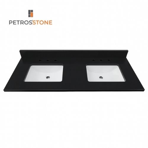 Absolute Black Granite Vanity Top 61x22