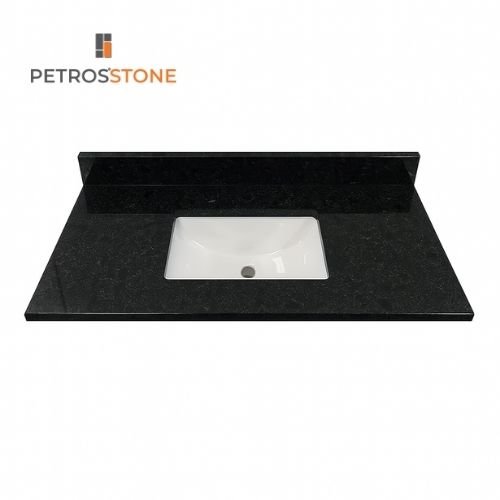 Black Pearl Granite Vanity Top 49x22