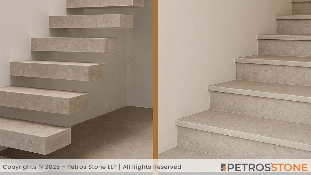 Freestanding vs Embedded Stairs