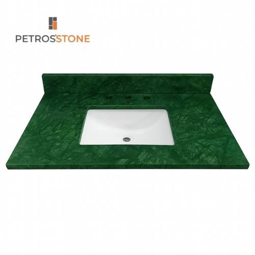 Green Marble Vanity Top 37x22