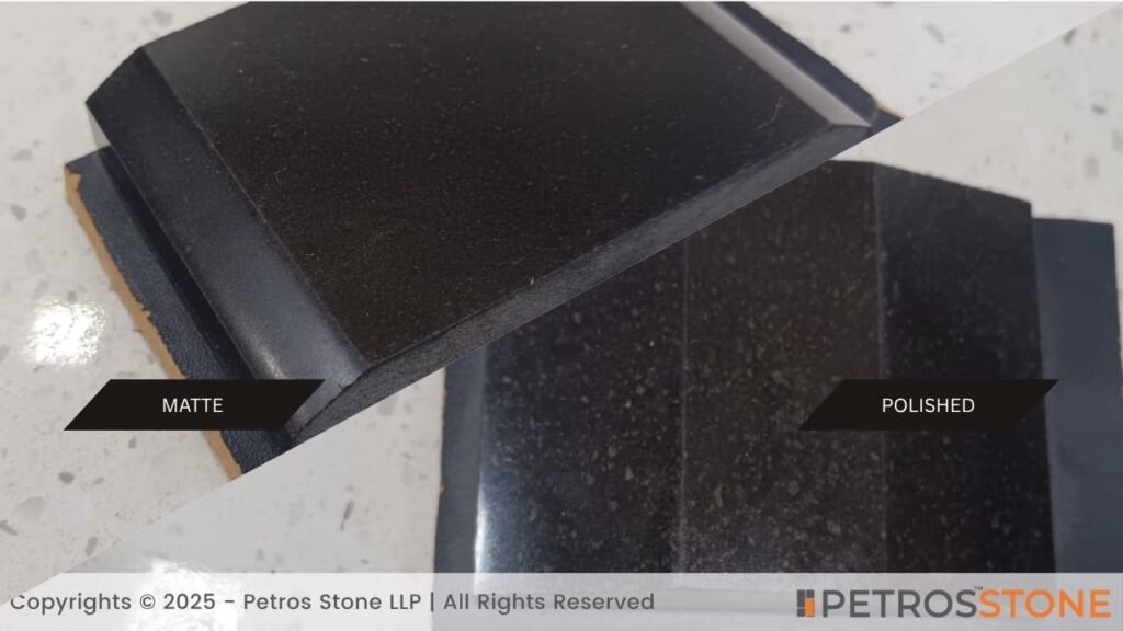 Honed Vs Polished Absolute Black Granite