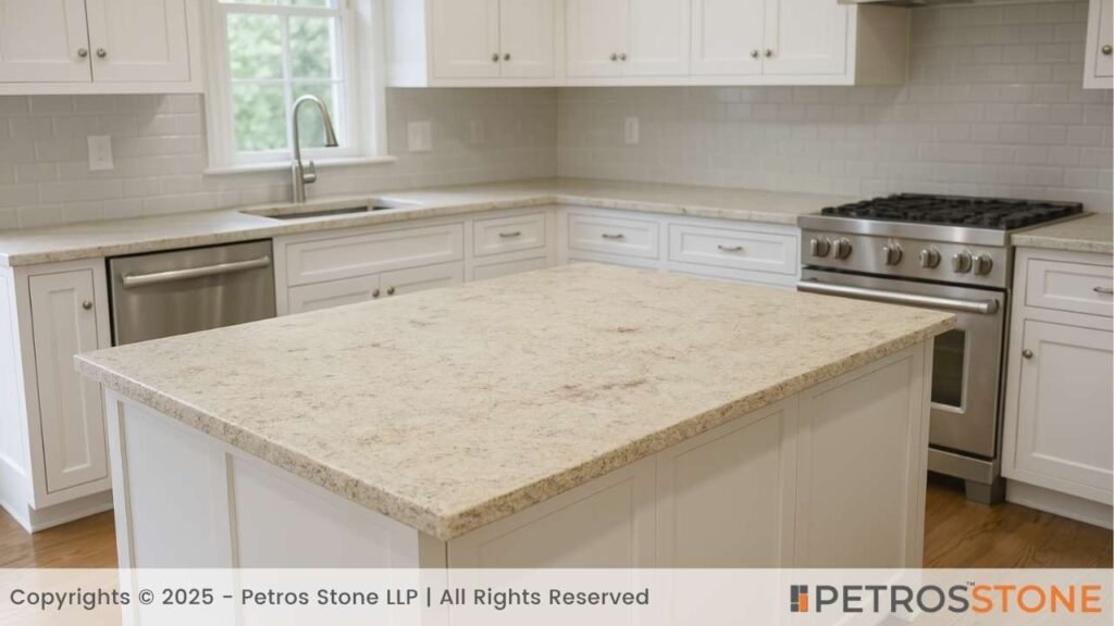 Ivory Cream Granite Countertop