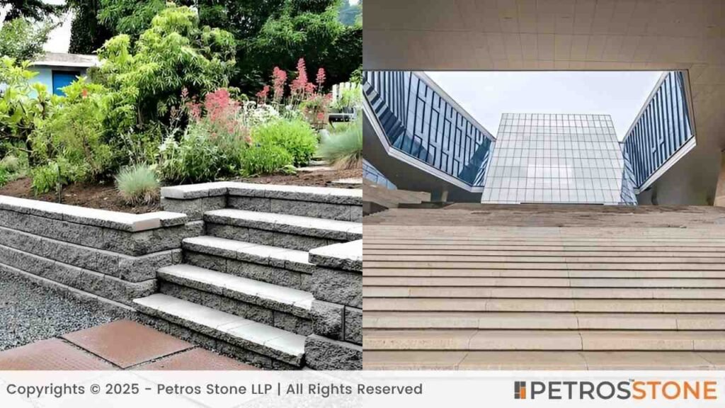 Landscape vs Structural Stairs