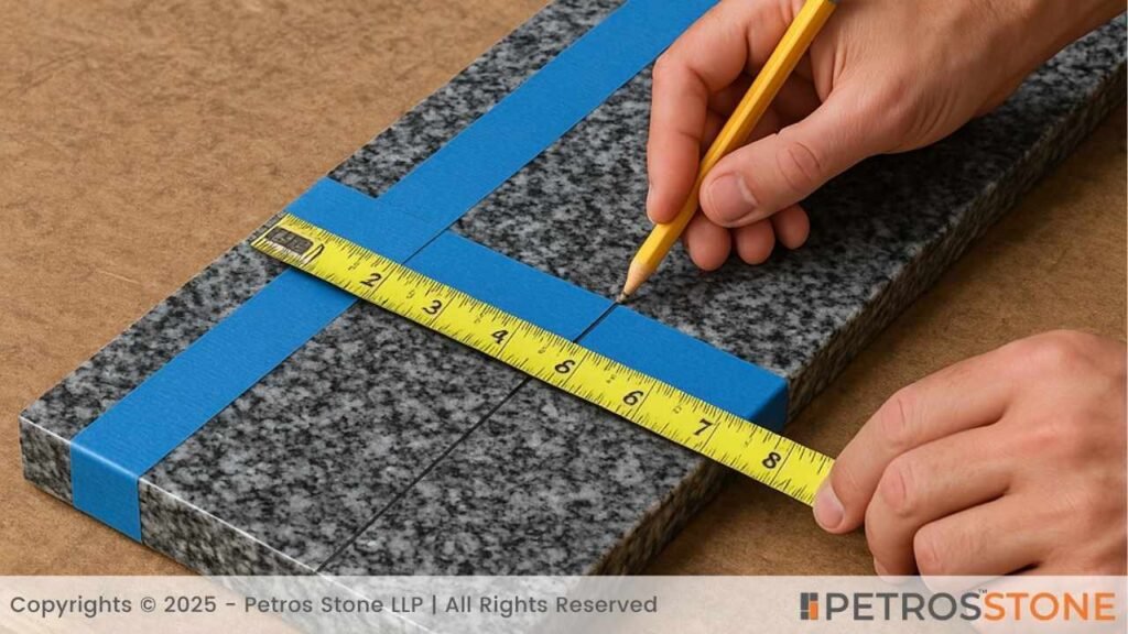 Measuring & Marking Granite
