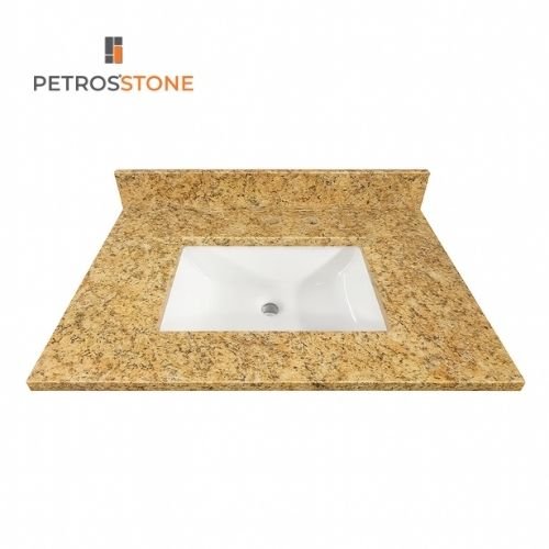 New Venetian Gold Granite Vanity Top 31x22