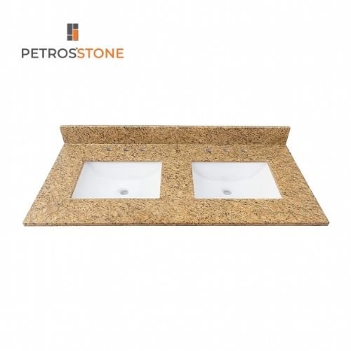 New Venetian Gold Granite Vanity Top 61x22