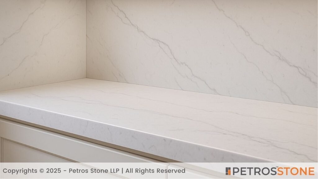 Quartz Backsplash Extension