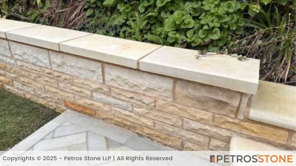 Golden Sandstone Coping