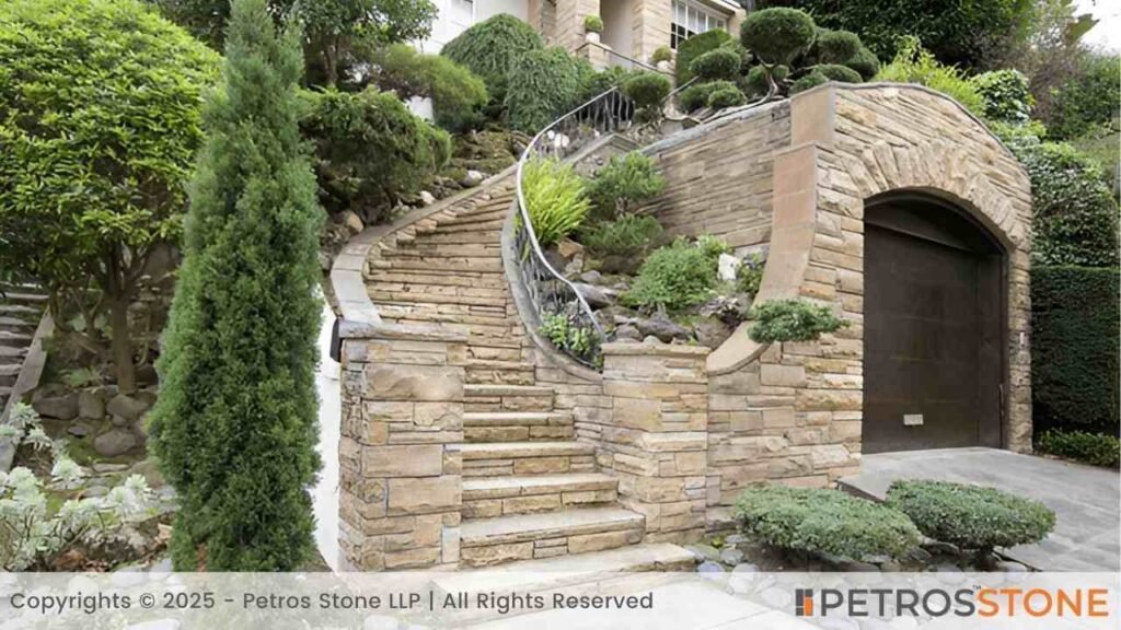 Stone Veneer Landscaping