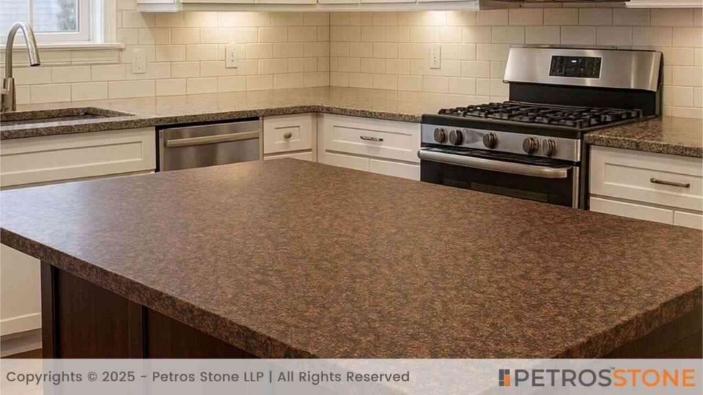 Tan Brown Granite Countertop