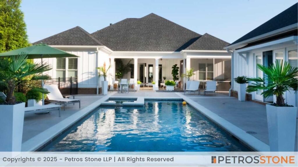 Traditional Pool Coping Styles