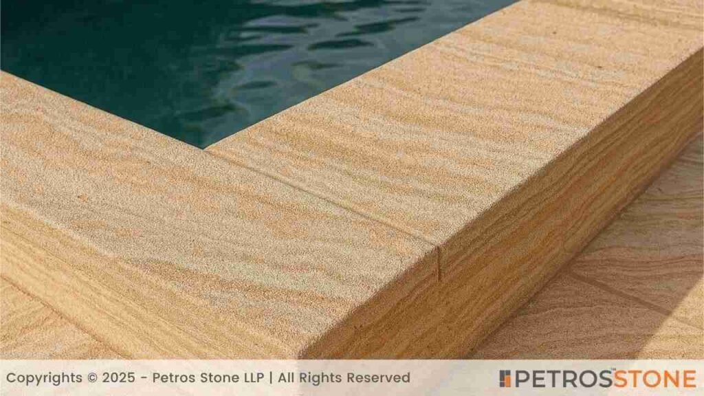 Travertine Beige Coping