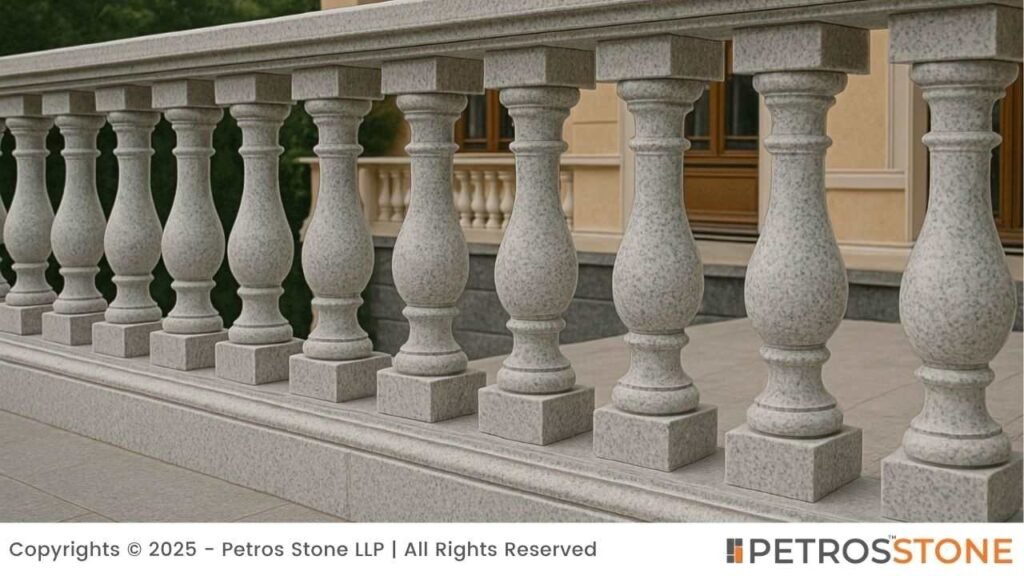 White Granite Balustrades