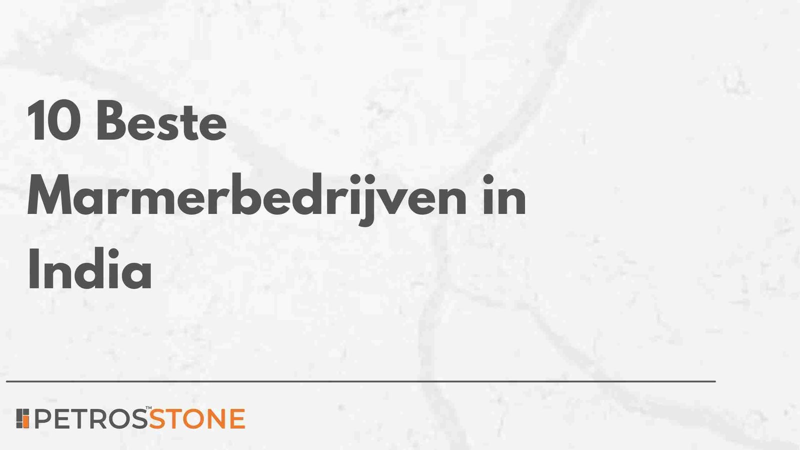 10 Beste Marmerbedrijven in India