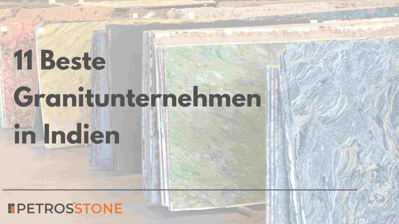 11 Beste Granitunternehmen in Indien