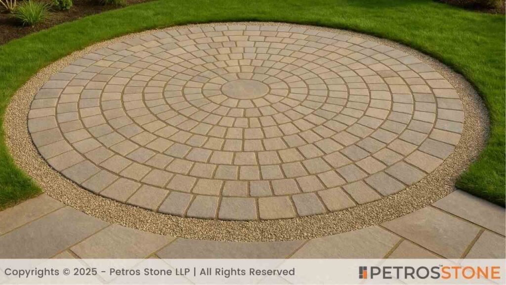 Circular Motifs Patio Pattern