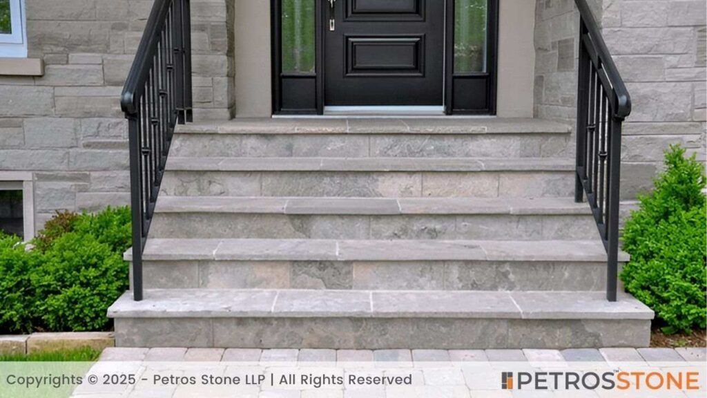 Entryway Stone Steps
