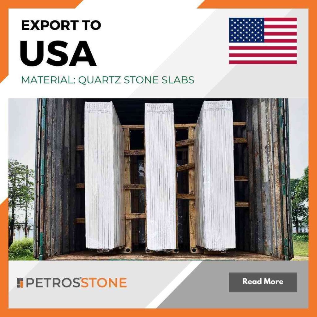 Export to USA Quartz Stone Slabs