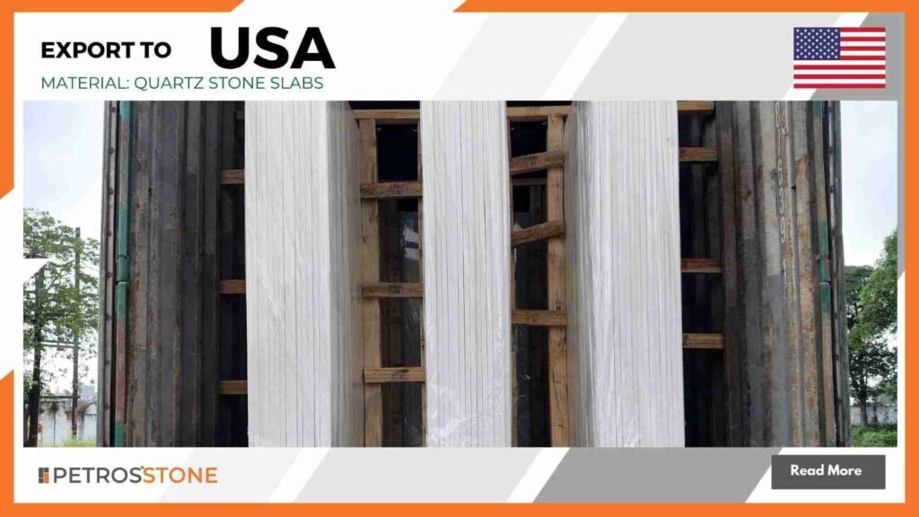 Export to USA Quartz Stone Slabs
