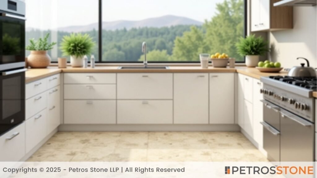 Full Kitchen Sintered Countertop