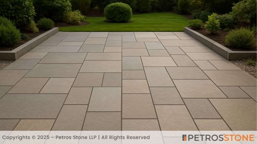 Geometric Layouts Patio Pattern