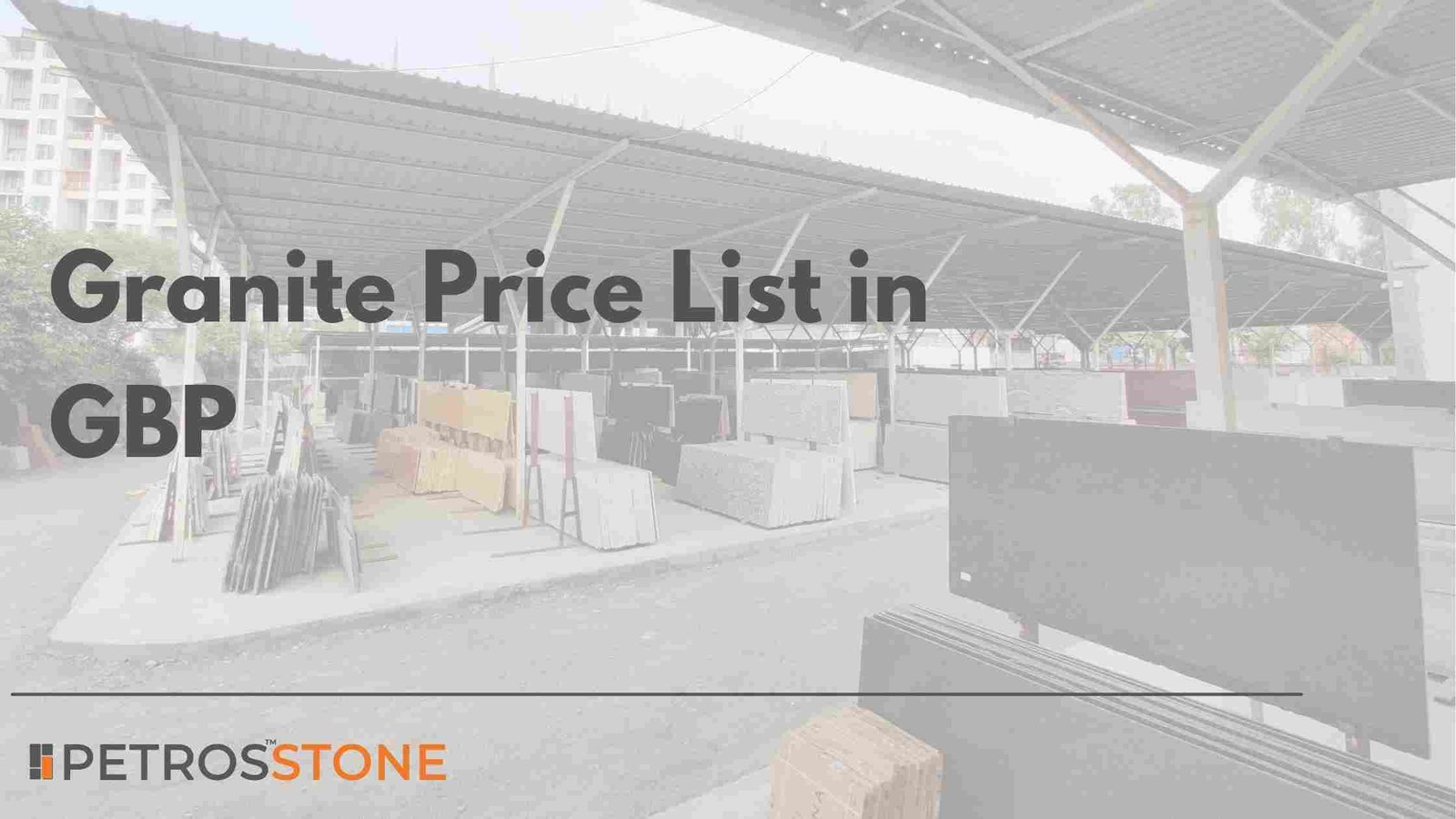 Granite Price List in British Pound