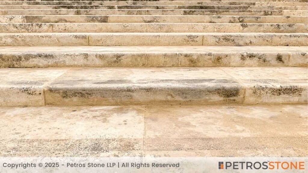 Limestone Stone Stairs