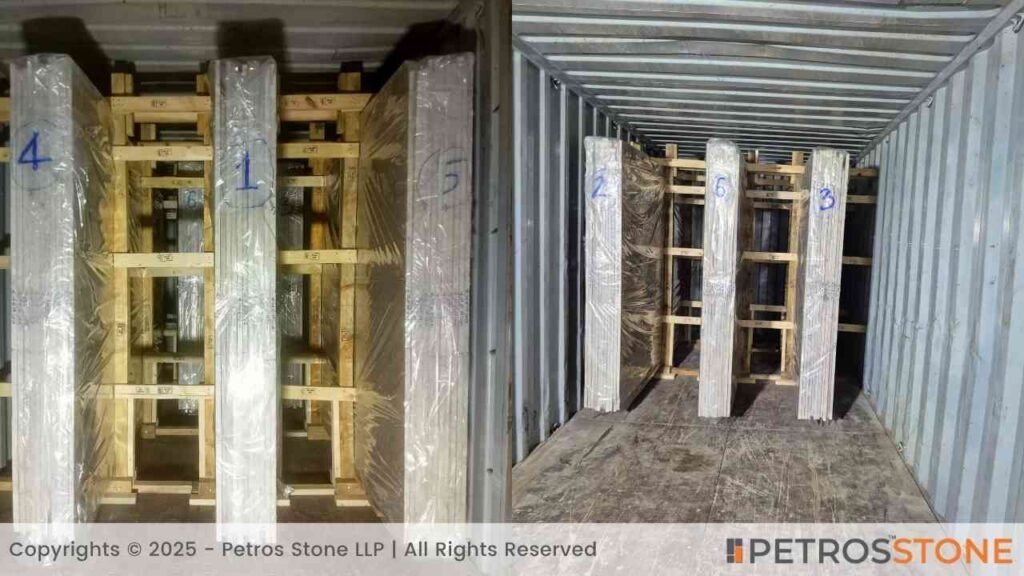 Loading of Granite Slabs