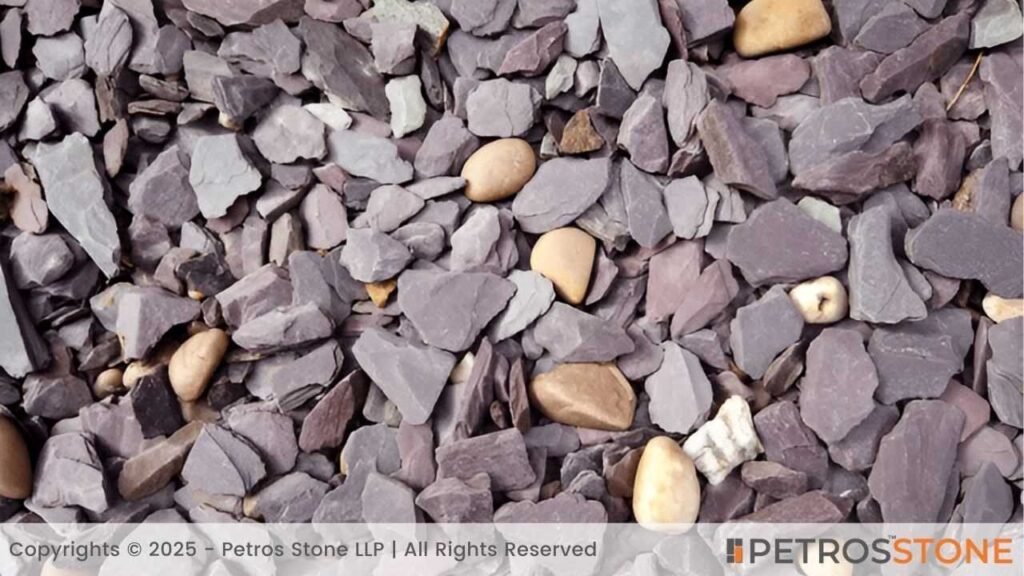 Plum Slate Chippings