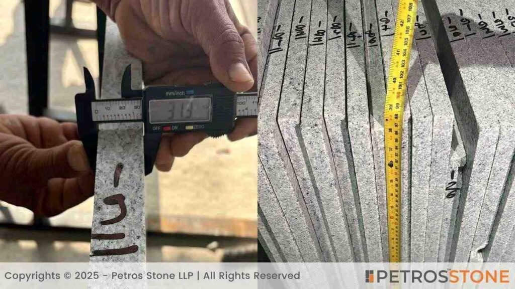 Quality Check of Granite