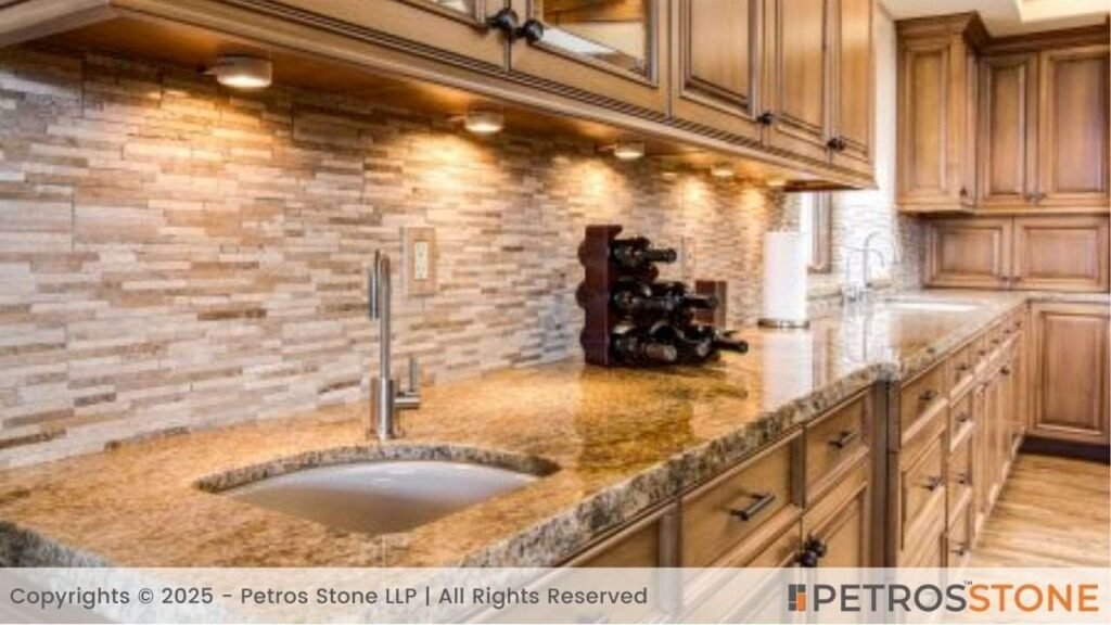 Rose Gold Granite Countertop