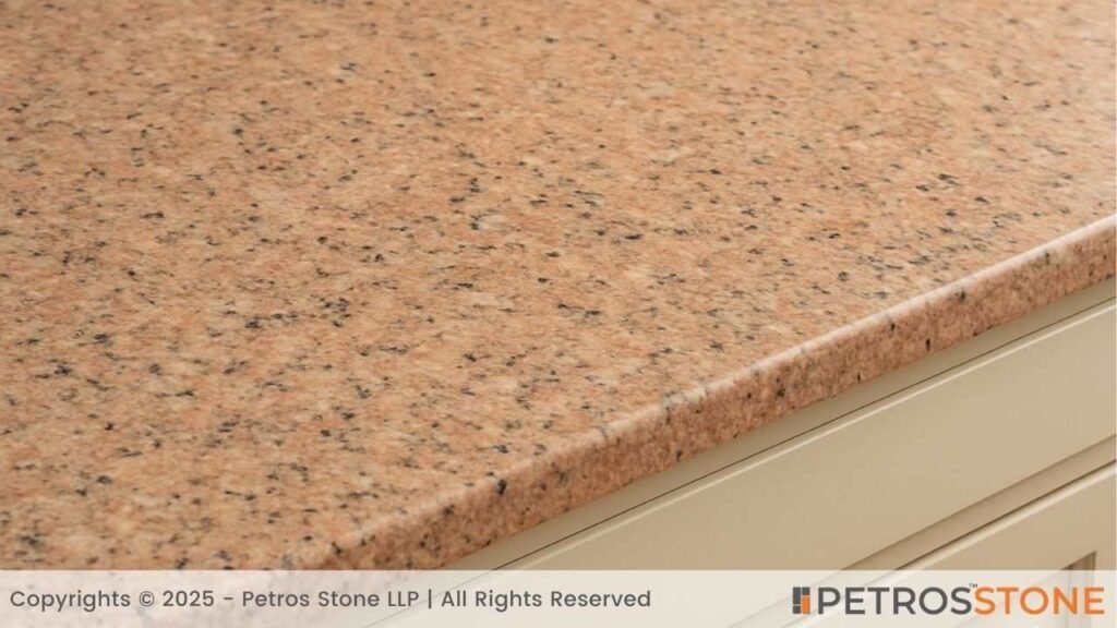 Salmon Pink Granite Countertop